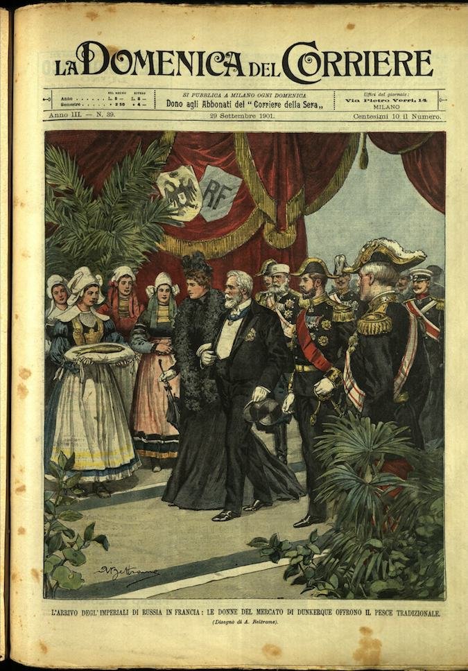 LA DOMENICA DEL CORRIERE 29 Settembre 1901 Anno III - … | Immagine principale