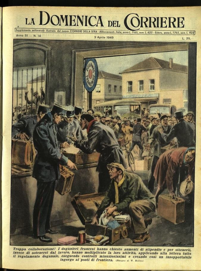 LA DOMENICA DEL CORRIERE. 3 aprile 1949. Anno LI - …