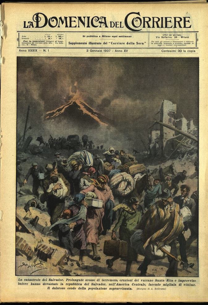 LA DOMENICA DEL CORRIERE 3 gennaio 1937 Anno XXXIX - … | Immagine principale
