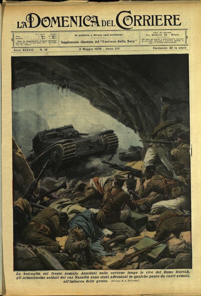 LA DOMENICA DEL CORRIERE 3 Maggio 1936 Anno XXXVIII - … | Immagine principale