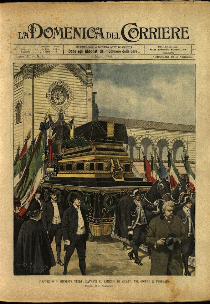 LA DOMENICA DEL CORRIERE 3 Marzo 1901 Anno III - … | Immagine principale