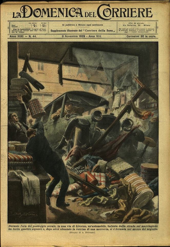 LA DOMENICA DEL CORRIERE 3 novembre 1929 Anno XXXI - … | Immagine principale