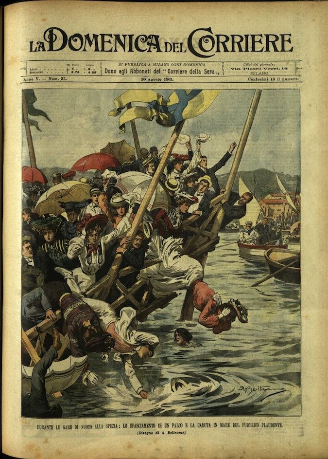 LA DOMENICA DEL CORRIERE. 30 Agosto 1903. Anno V - …