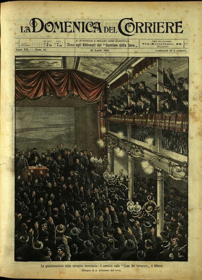 LA DOMENICA DEL CORRIERE. 30 Aprile 1905. Anno VII - …