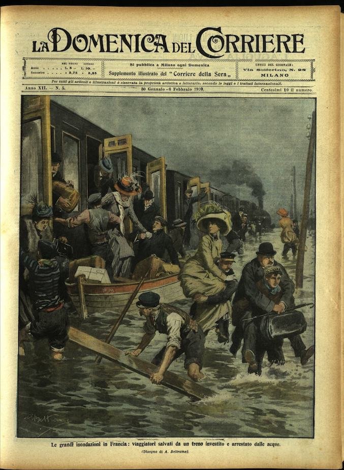 LA DOMENICA DEL CORRIERE 30 Gennaio - 6 febbraio 1910 … | Immagine principale