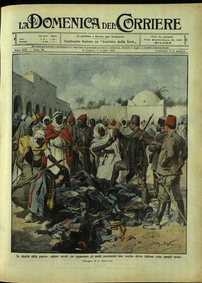 LA DOMENICA DEL CORRIERE. 30 giugno - 7 luglio 1912. …