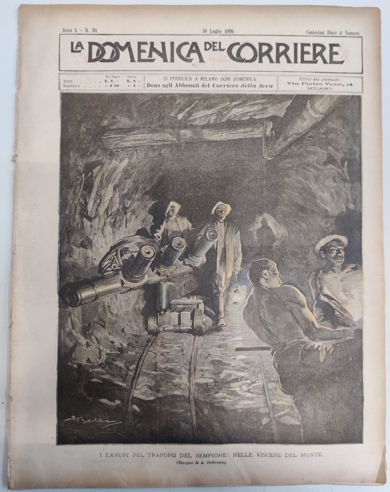 LA DOMENICA DEL CORRIERE 30 luglio 1899 Anno I - … | Immagine principale