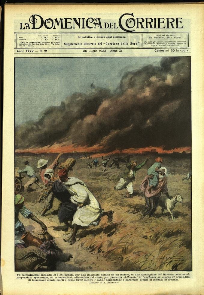 LA DOMENICA DEL CORRIERE 30 luglio 1933 Anno XXXV - … | Immagine principale