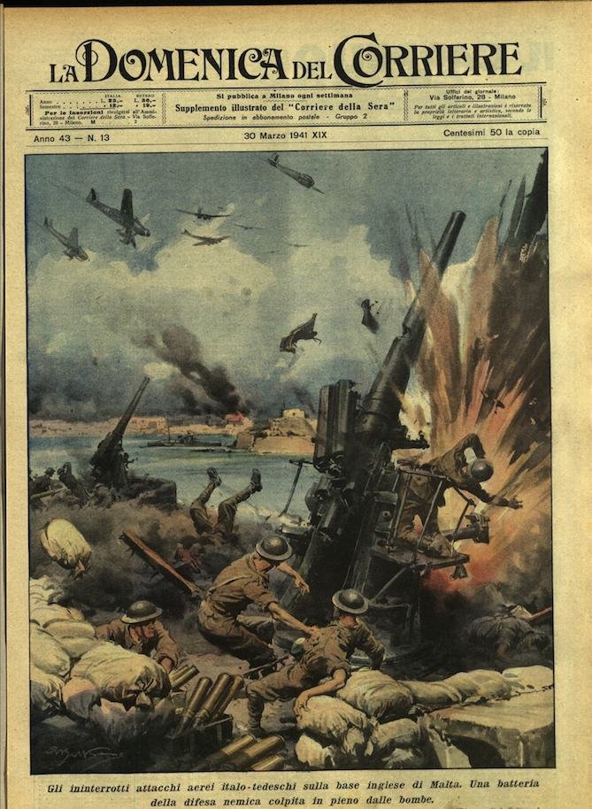LA DOMENICA DEL CORRIERE 30 marzo 1941 Anno XLIII - … | Immagine principale