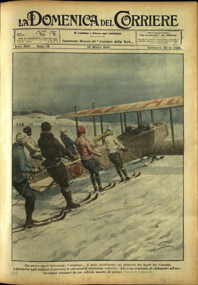 LA DOMENICA DEL CORRIERE. 30 Marzo1924. Anno XXVI - N. …