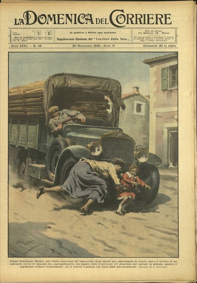 LA DOMENICA DEL CORRIERE 30 Novembre 1930 Anno XXXII - … | Immagine principale