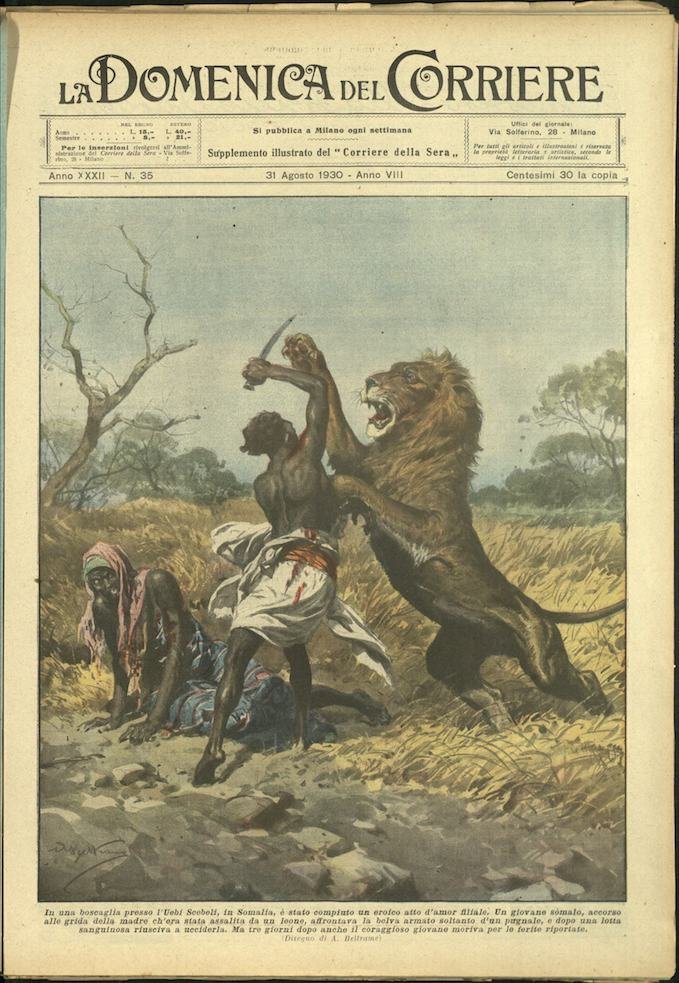 LA DOMENICA DEL CORRIERE 31 Agosto 1930 Anno XXXII - … | Immagine principale