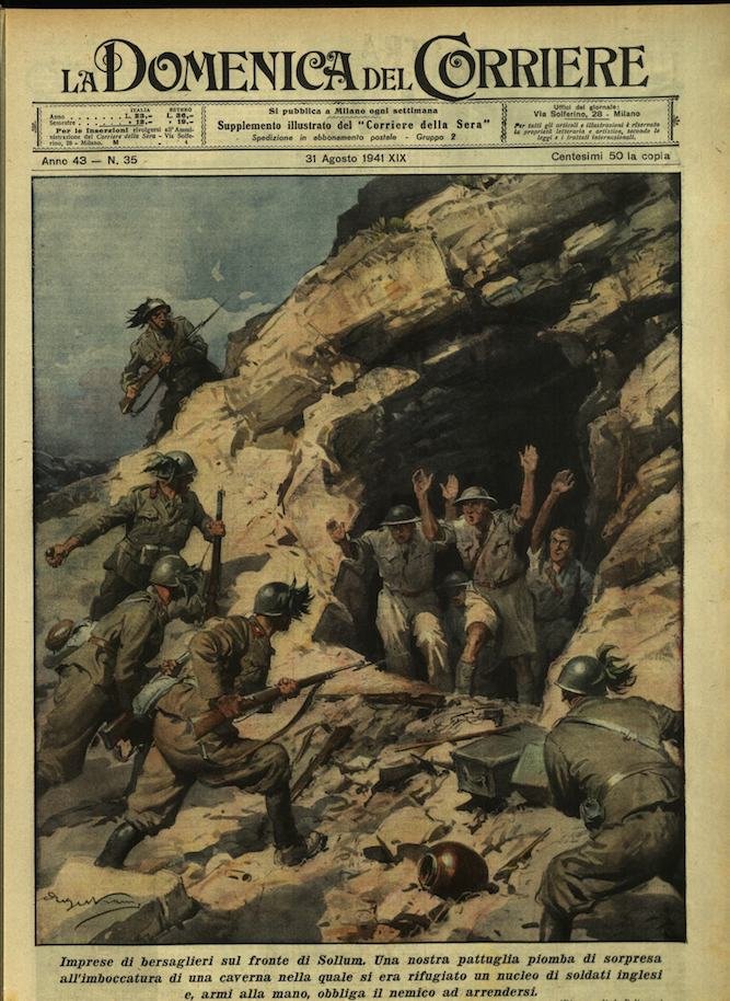 LA DOMENICA DEL CORRIERE. 31 agosto 1941. Anno XLIII - …