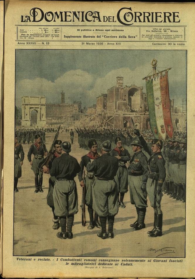 LA DOMENICA DEL CORRIERE 31 Marzo 1935 Anno XXXVII - … | Immagine principale