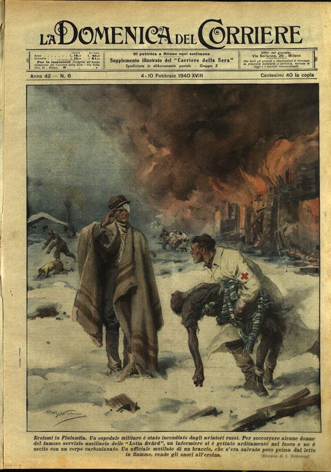 LA DOMENICA DEL CORRIERE 4 - 10 febbraio 1940 Anno … | Immagine principale