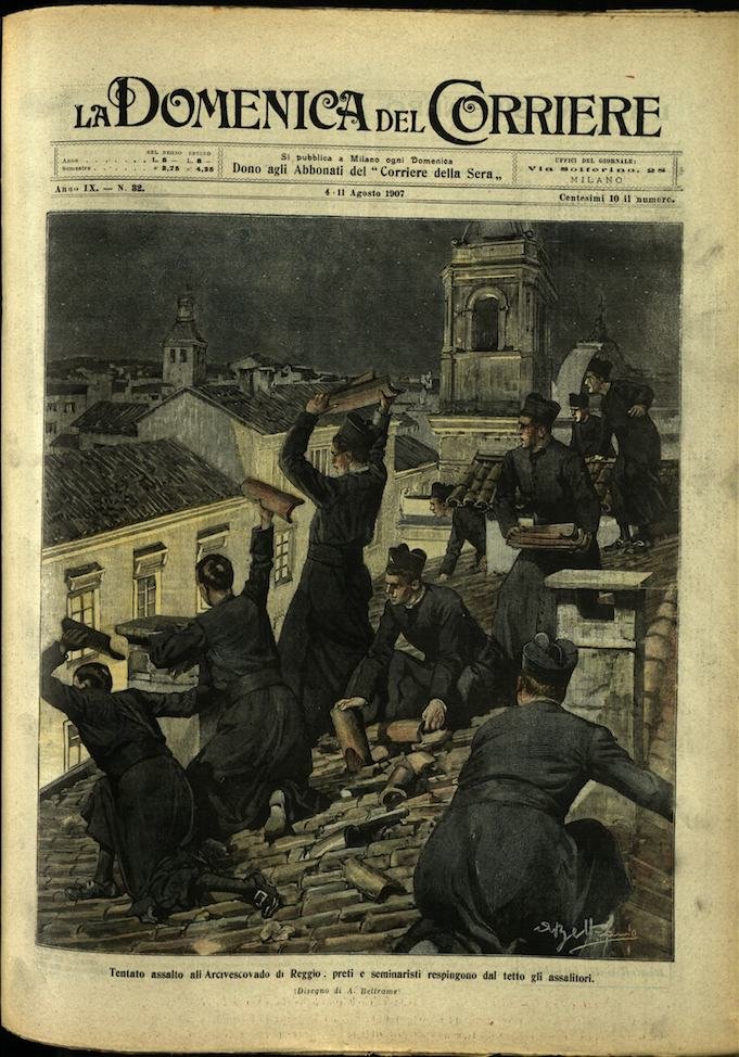 LA DOMENICA DEL CORRIERE. 4 - 11 Agosto 1907. Anno …