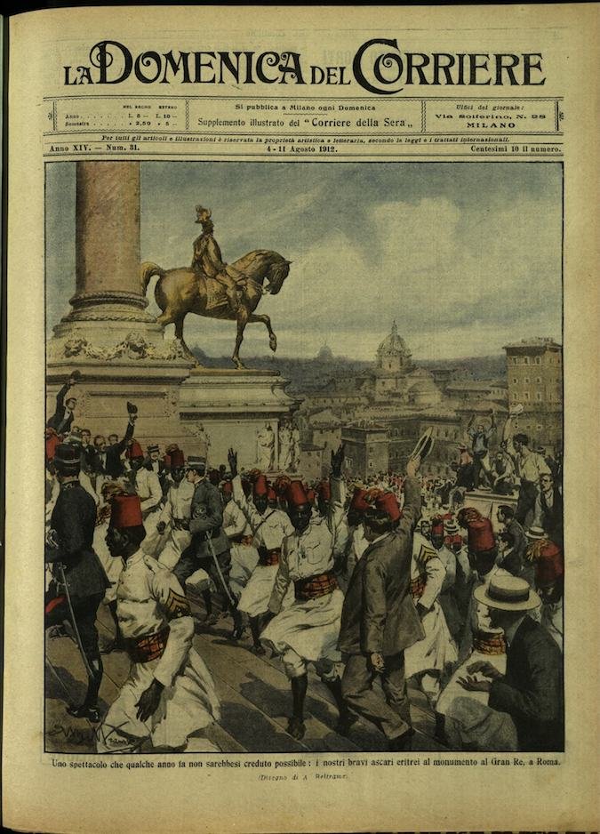 LA DOMENICA DEL CORRIERE. 4 - 11 agosto 1912. Anno …