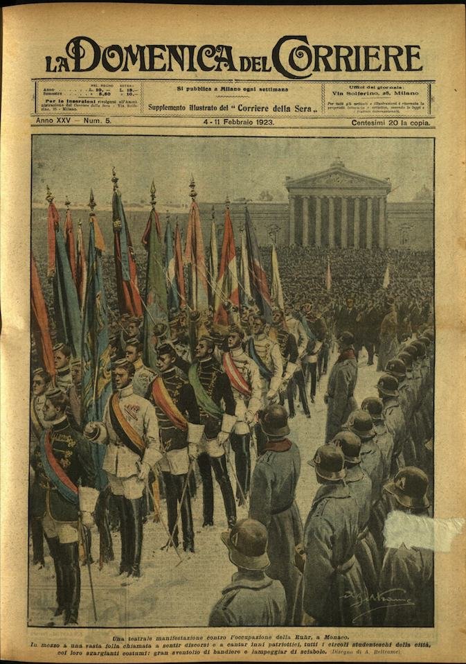 LA DOMENICA DEL CORRIERE. 4 - 11 febbraio 1923. Anno …