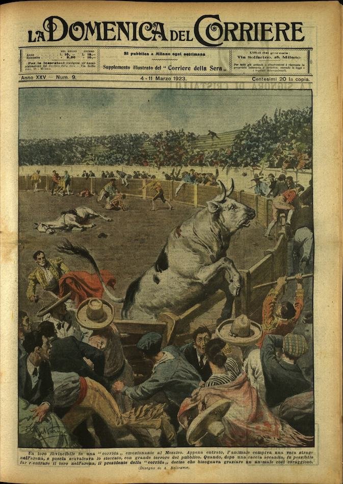 LA DOMENICA DEL CORRIERE. 4 - 11 marzo 1923. Anno …