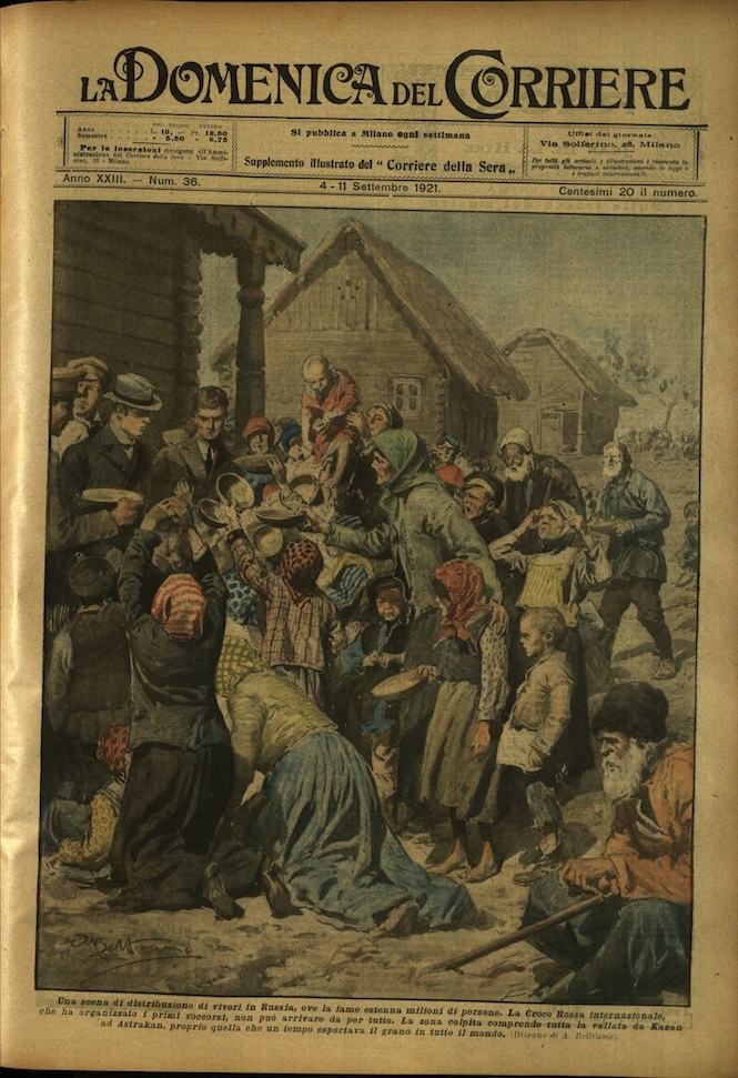 LA DOMENICA DEL CORRIERE. 4 - 11 settembre 1921. Anno …