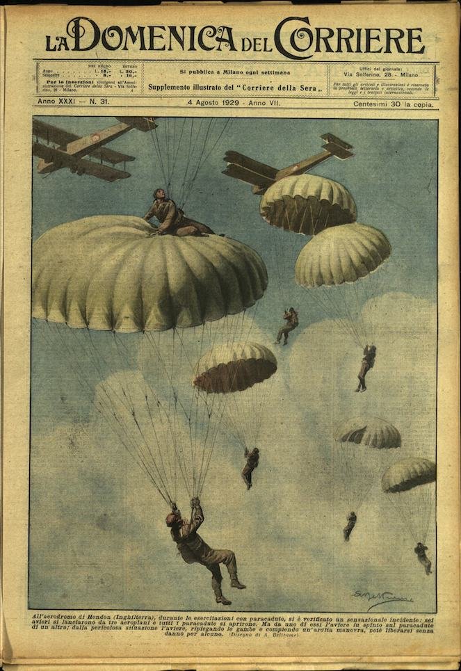 LA DOMENICA DEL CORRIERE 4 agosto 1929 Anno XXXI - … | Immagine principale