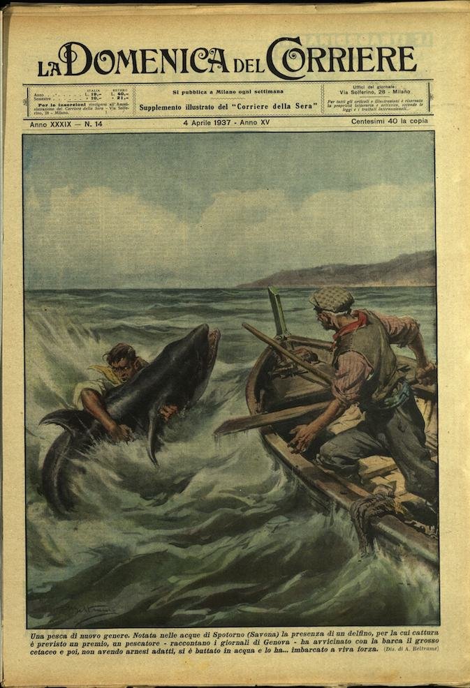 LA DOMENICA DEL CORRIERE 4 aprile 1937 Anno XXXIX - … | Immagine principale