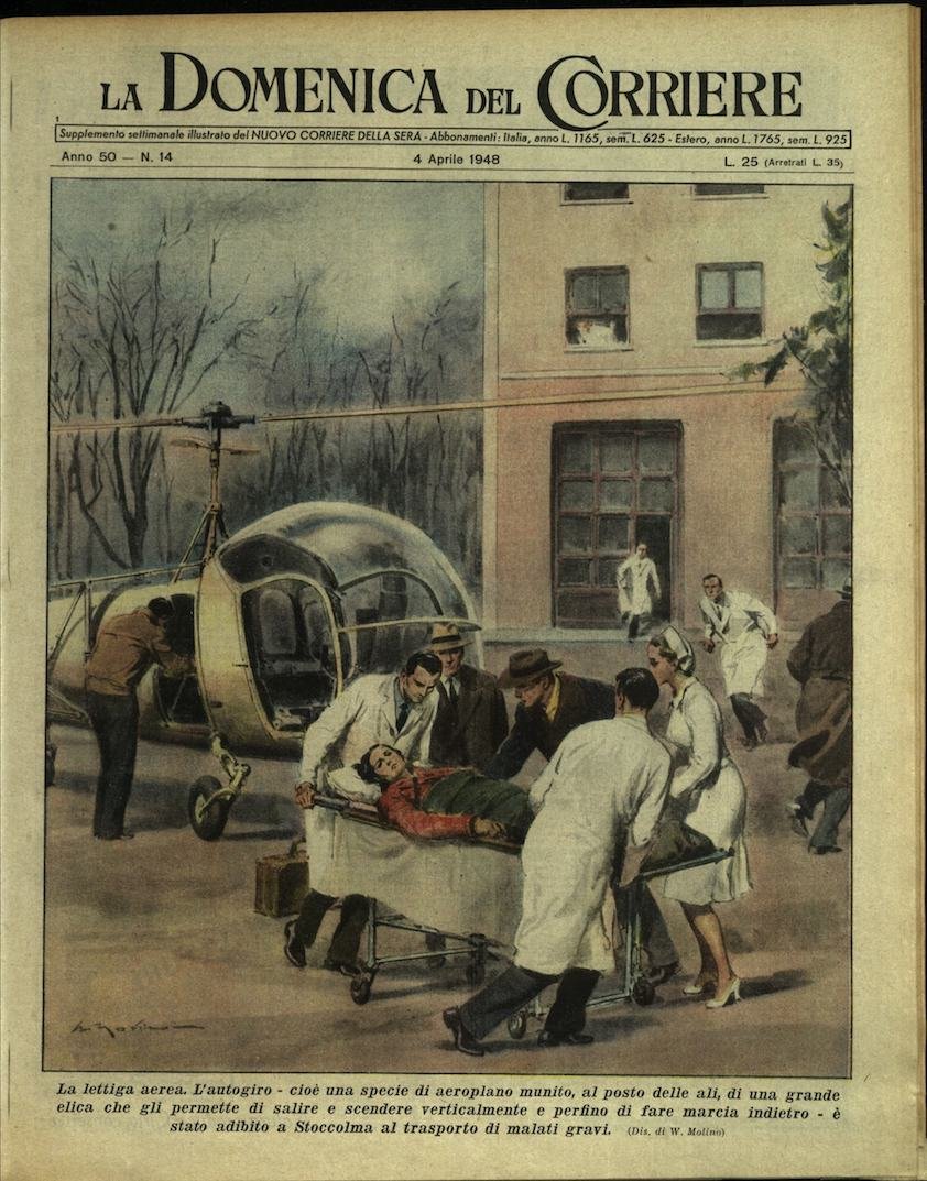LA DOMENICA DEL CORRIERE. 4 aprile 1948. Anno L - …