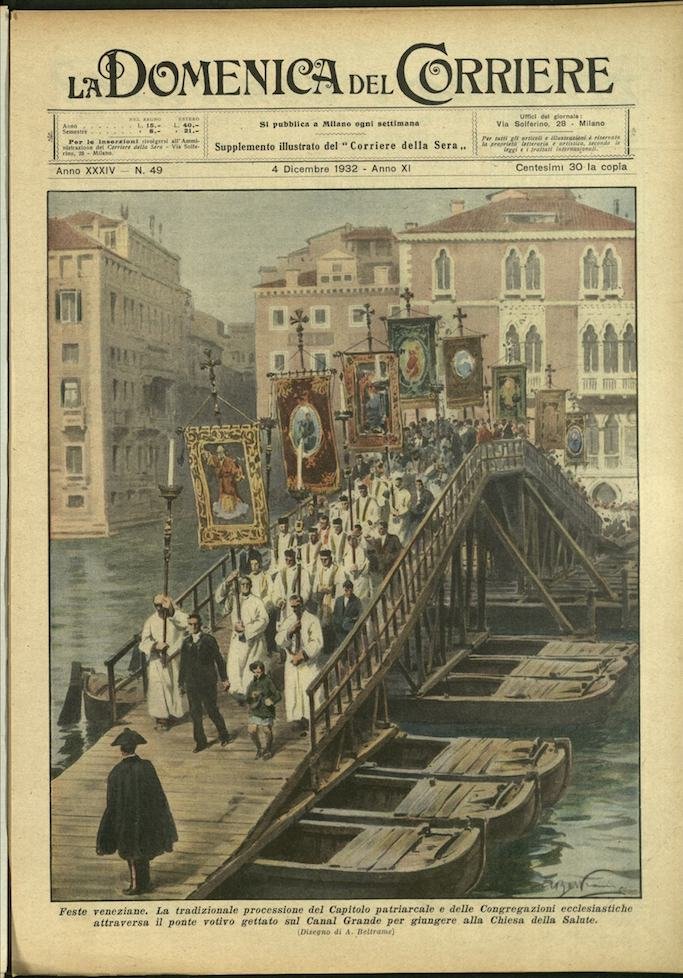 LA DOMENICA DEL CORRIERE 4 dicembre 1932 Anno XXXIV - … | Immagine principale