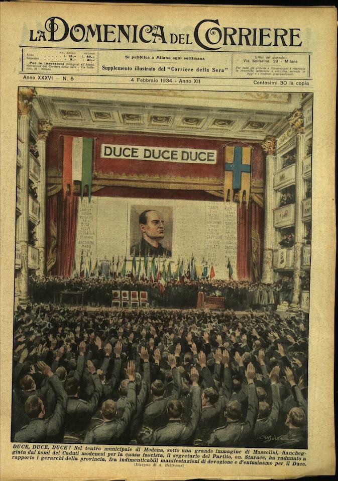LA DOMENICA DEL CORRIERE 4 febbraio 1934 Anno XXXVI - … | Immagine principale