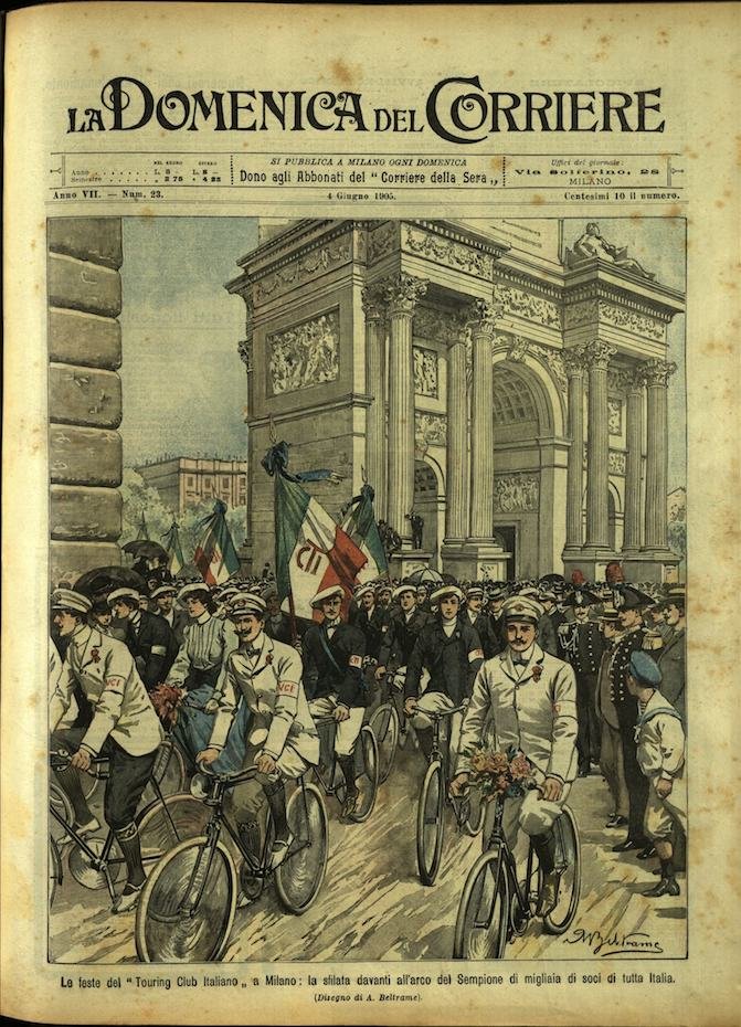 LA DOMENICA DEL CORRIERE. 4 Giugno 1905. Anno VII - …