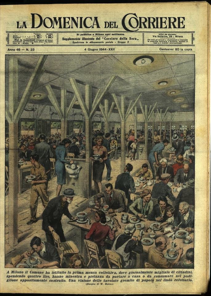 LA DOMENICA DEL CORRIERE 4 giugno 1944 Anno XLVI - … | Immagine principale