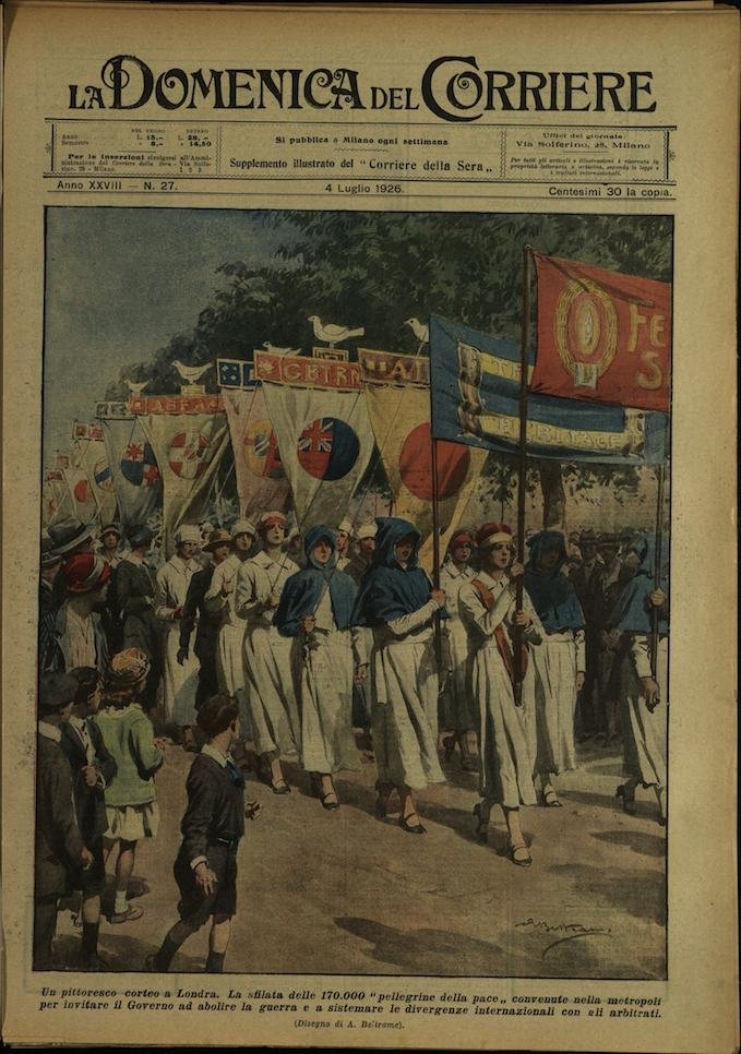LA DOMENICA DEL CORRIERE 4 luglio 1926 Anno XXVIII - … | Immagine principale