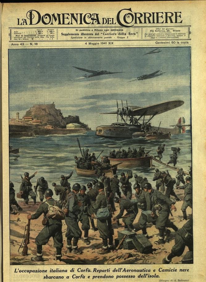LA DOMENICA DEL CORRIERE 4 maggio 1941 Anno XLIII - … | Immagine principale