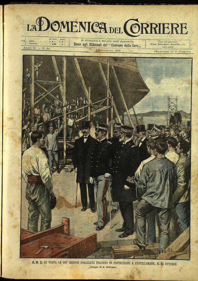 LA DOMENICA DEL CORRIERE 4 Novembre 1900 Anno II - … | Immagine principale