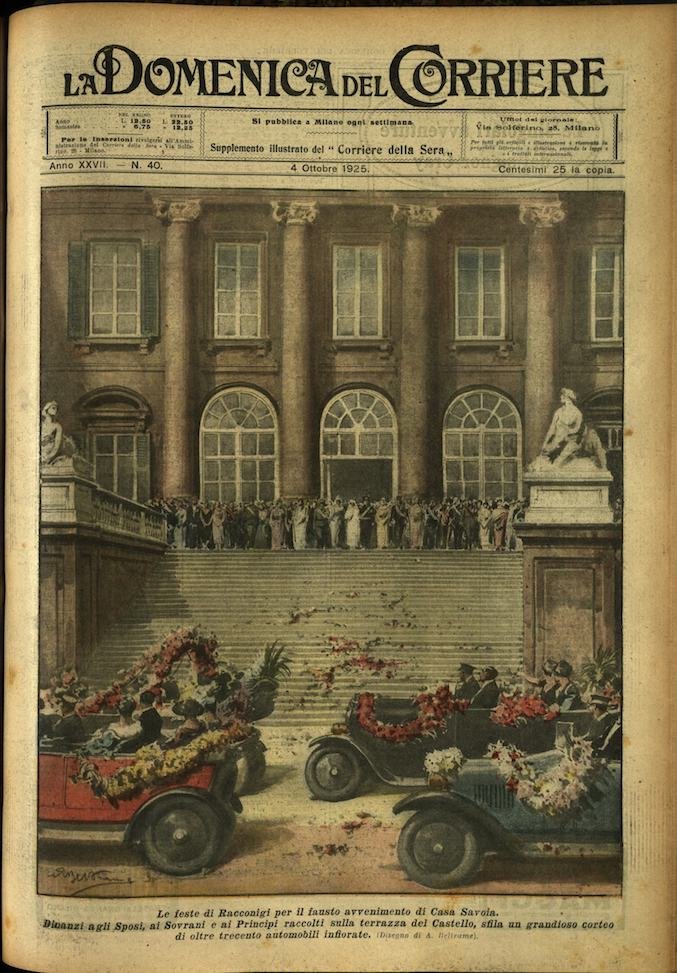 LA DOMENICA DEL CORRIERE 4 Ottobre 1925 Anno XXVII - … | Immagine principale