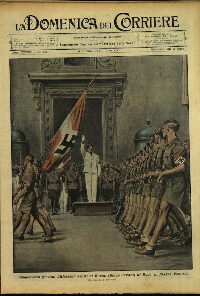 LA DOMENICA DEL CORRIERE 4 Ottobre 1936 Anno XXXVIII - … | Immagine principale