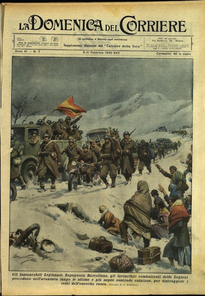 LA DOMENICA DEL CORRIERE 5 - 11 febbraio 1939 Anno … | Immagine principale