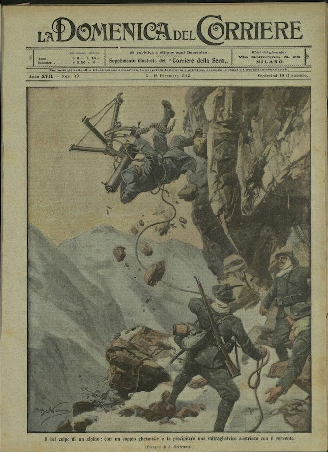 LA DOMENICA DEL CORRIERE. 5 - 12 Dicembre 1915. Anno …
