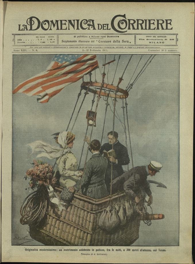 LA DOMENICA DEL CORRIERE. 5 - 12 Febbraio 1911. Anno …