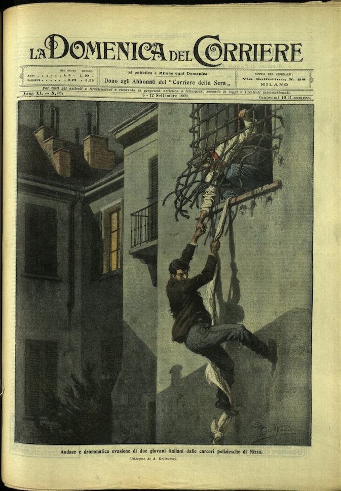 LA DOMENICA DEL CORRIERE. 5 - 12 Settembre 1909. Anno …