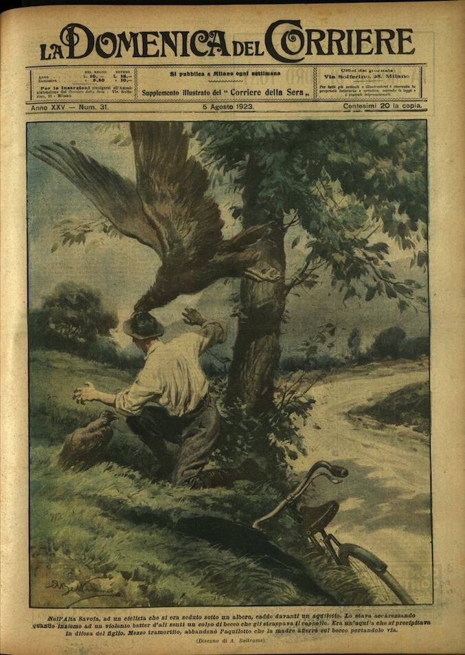 LA DOMENICA DEL CORRIERE. 5 agosto 1923. Anno XXV - …