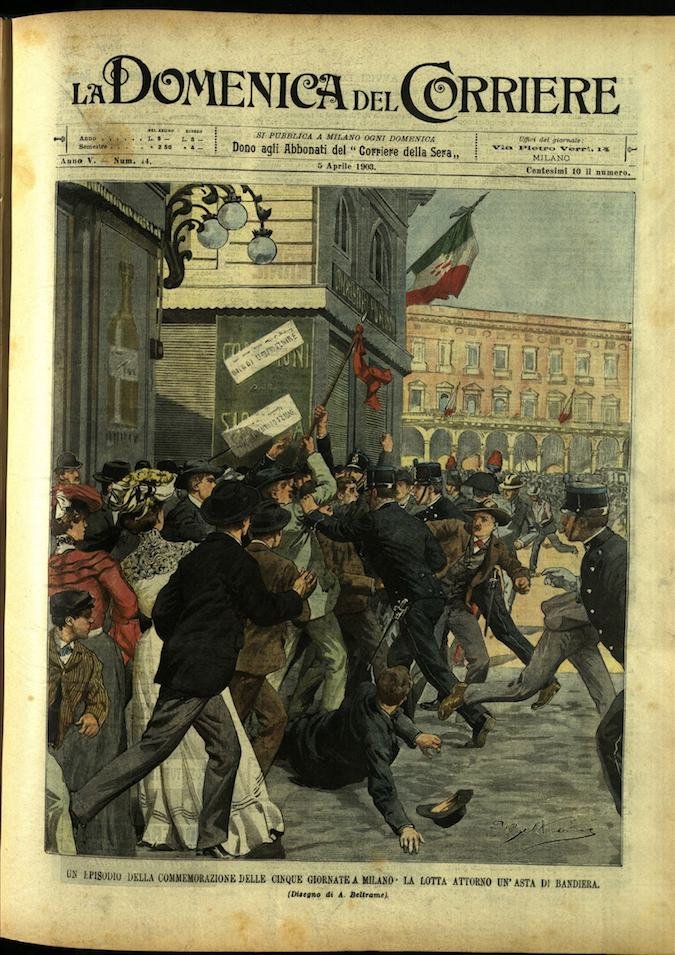 LA DOMENICA DEL CORRIERE. 5 Aprile 1903. Anno V - …