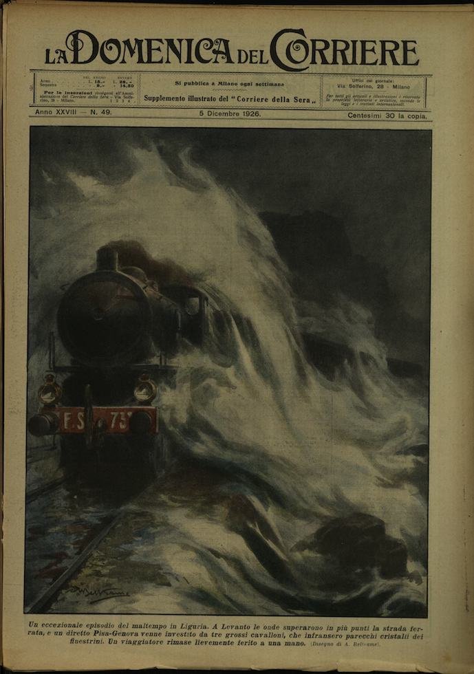 LA DOMENICA DEL CORRIERE 5 dicembre 1926 Anno XXVIII - … | Immagine principale