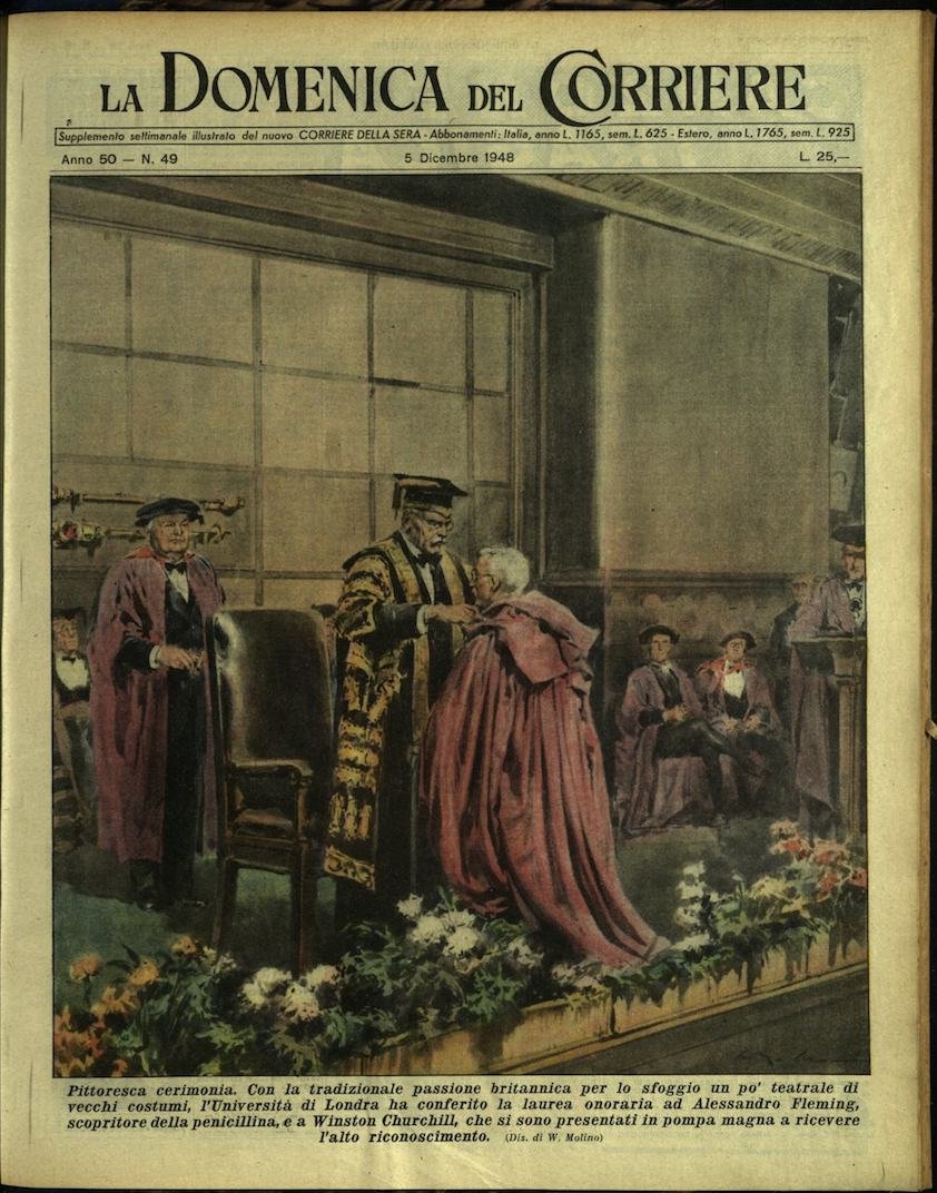 LA DOMENICA DEL CORRIERE. 5 dicembre 1948. Anno L - …