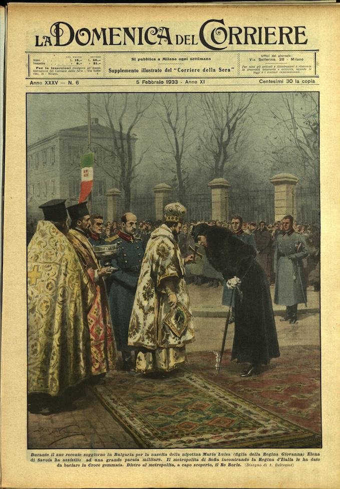 LA DOMENICA DEL CORRIERE 5 febbraio 1933 Anno XXXV - … | Immagine principale