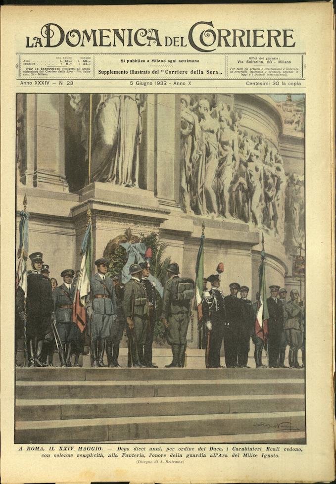 LA DOMENICA DEL CORRIERE 5 giugno 1932 Anno XXXIV - … | Immagine principale