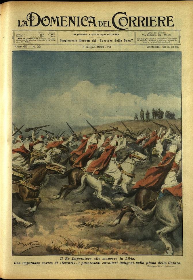 LA DOMENICA DEL CORRIERE 5 giugno 1938 Anno XL - … | Immagine principale