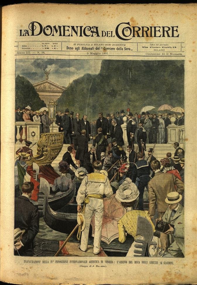LA DOMENICA DEL CORRIERE 5 Maggio 1901 Anno III - … | Immagine principale