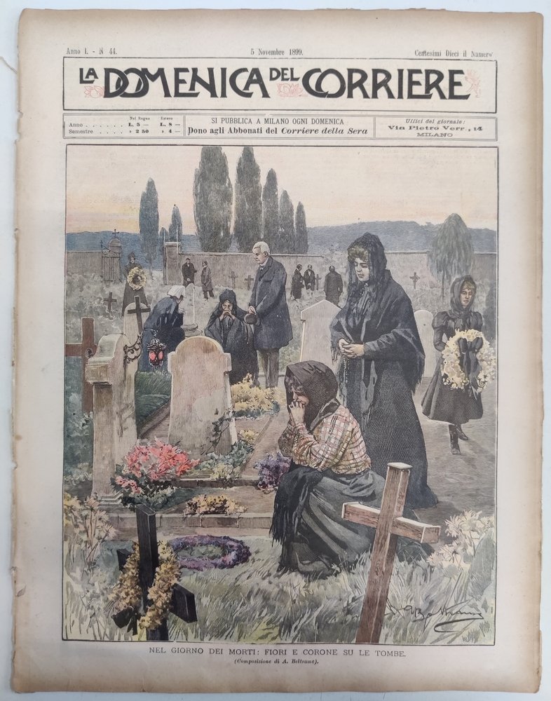 LA DOMENICA DEL CORRIERE 5 Novembre 1899 Anno I - … | Immagine principale