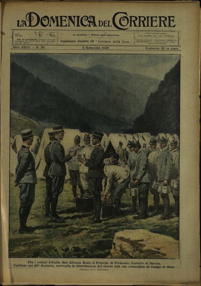 LA DOMENICA DEL CORRIERE 5 settembre 1926 Anno XXVIII - … | Immagine principale